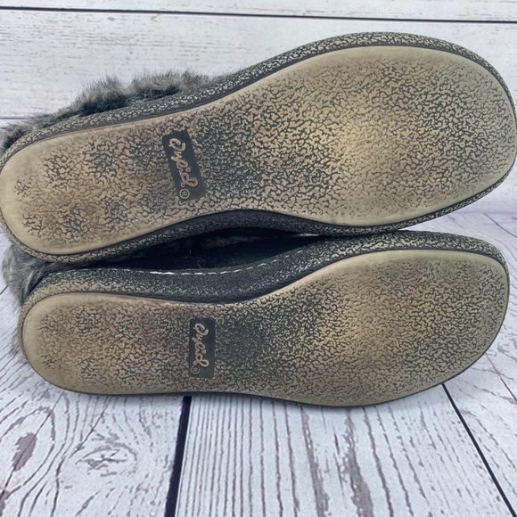 Qupid Faux Fur Boots Black Size 7.5 - Picture 9 of 10